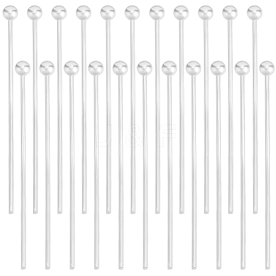 200Pcs Brass Ball Head Pins FIND-BBC0015-90B-1