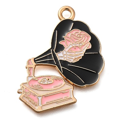 Alloy Enamel Pendants ENAM-Q508-03B-1