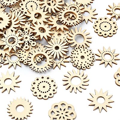 Unfinished Blank Wooden Slices for Painting Arts WOOD-CJC0011-16A-1