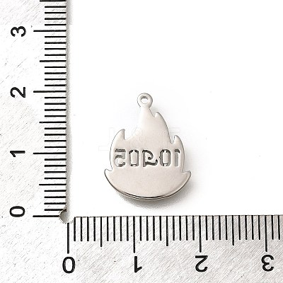 Brass Pendants KK-Q035-04P-1