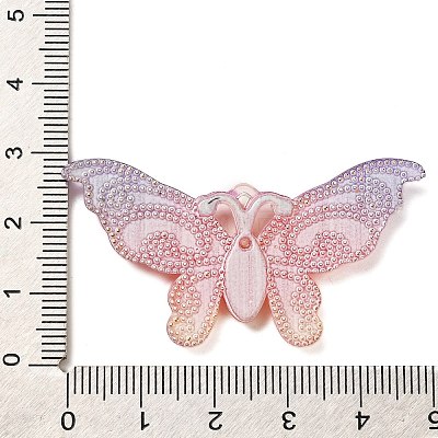 Gradient Color Resin Pendants RESI-Q012-03B-1