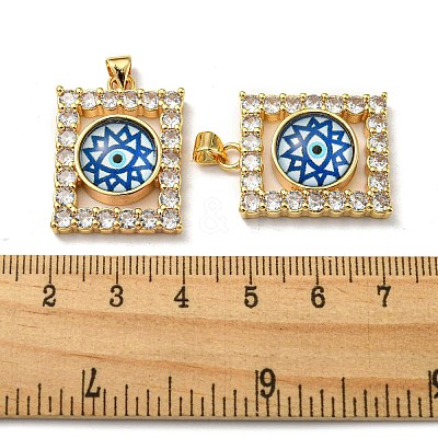 Real 18K Gold Plated Brass Pendants KK-L209-006G-01-1