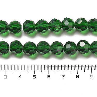 Transparent Glass Beads X-EGLA-A035-T10mm-D10-1