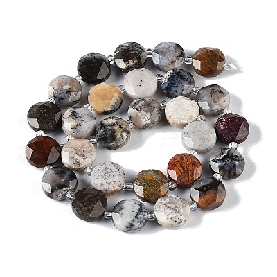 Natural African Opal Beads Strands G-NH0004-045-1