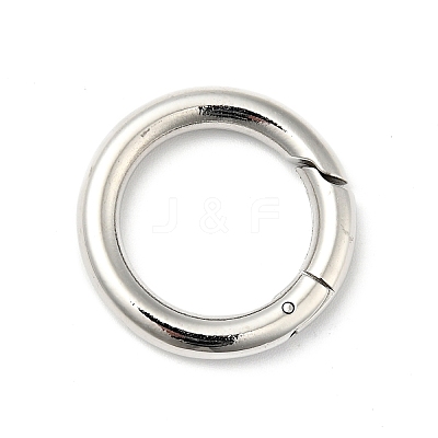 Non-Tarnish 304 Stainless Steel Spring Gate Rings STAS-C056-05P-1