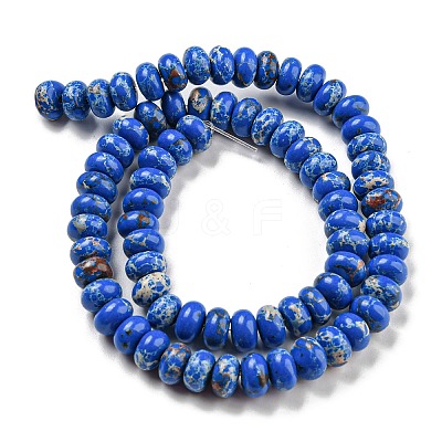 Synthetic Mixed Gemstone Beads Strands G-D077-E01-01-1