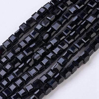 Glass Bead Strands GLAA-R041-4x4mm-20-1