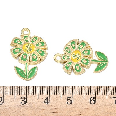 Alloy Enamel Pendants ENAM-I082-01G-01-1