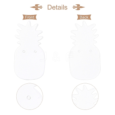 Cardboard Earring Display Cards CDIS-L003-B01-A-1