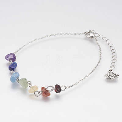 Chakra Jewelry AJEW-AN00218-1