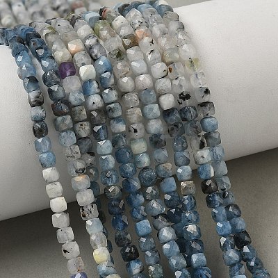 Natural Aquamarine Beads Strands G-B088-E10-04-1