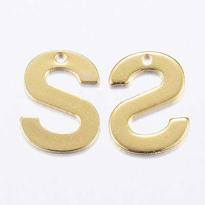 304 Stainless Steel Charms X-STAS-P141-S-1