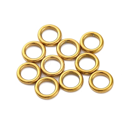 304 Stainless Steel Linking Rings LS-STAS-H235-10C-G-1