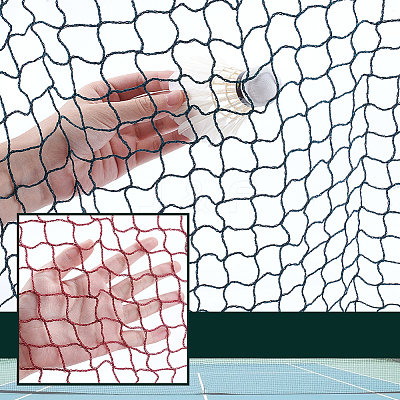 2Pcs 2 Colors Portable Polyester Badminton Net AJEW-NB0006-65-1