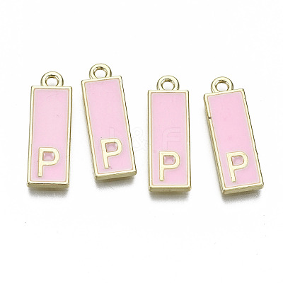 Alloy Enamel Pendants ENAM-T012-01P-RS-1