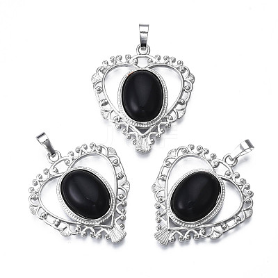 Natural & Synthetic Gemstone Pendants G-S274-12-1