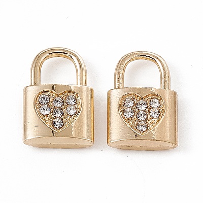 Alloy Crystal Rhinestone Pendants X-ALRI-K049-03B-1