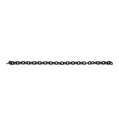 Ion Plating(IP) 304 Stainless Steel Cable Chains CHS-WH0007-01B-EB-1