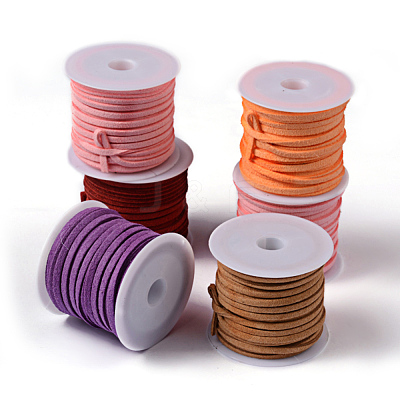 Faux Suede Cord LW-R003-4mm-M-1