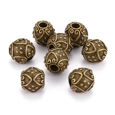 Tibetan Style Alloy European Beads TIBE-I025-19AB-1