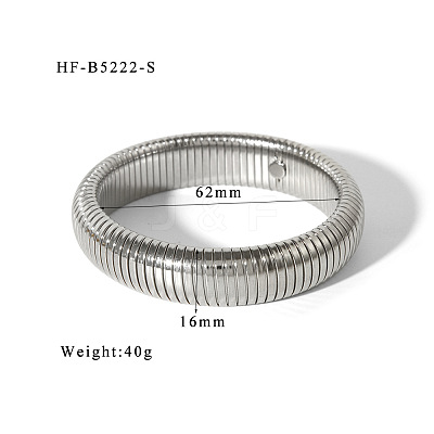 304 Stainless Steel Stretch Bangles FS-WG92846-06-1