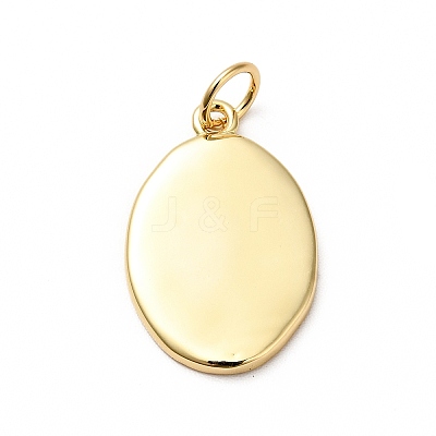 Rack Plating Brass Pendants KK-H431-49G-1