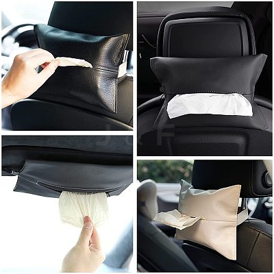 Imitation Leather Tissue Boxes AJEW-GF0002-51C-1