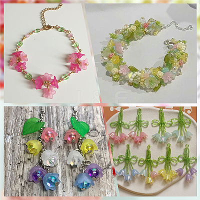 600Pcs Transparent Acrylic Beads TACR-SP0001-09-1