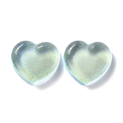 Transparent Resin Cabochons X-CRES-P019-04D-1