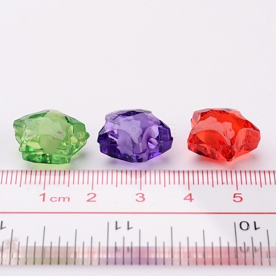 Transparent Acrylic Beads X-TACR-S091-16mm-M-1