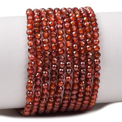 Cubic Zirconia Beads Strands G-G792-47-07B-1