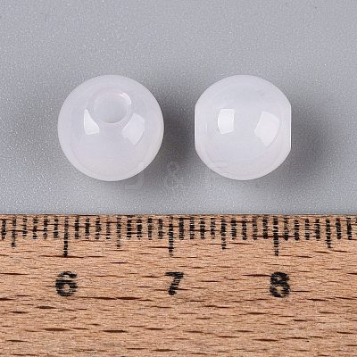 Natural White Agate Beads G-Q602-08B-01-1