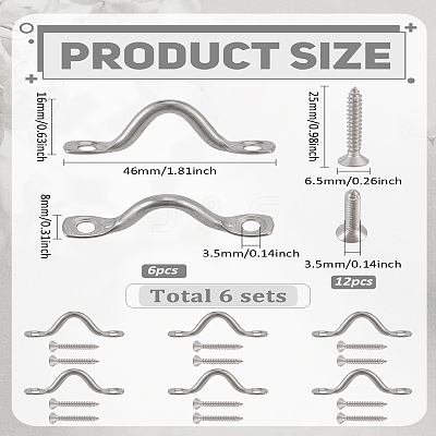 304 Stainless Steel Handle STAS-LP0002-31-1