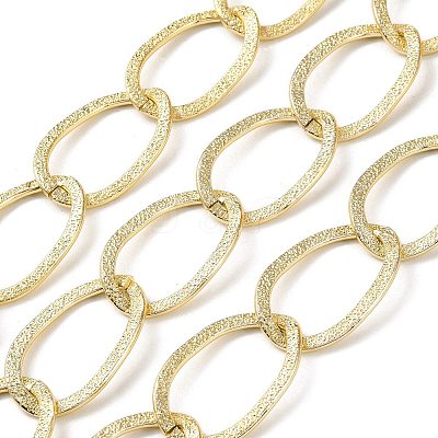 Oxidation Aluminum Textured Curb Chains CHA-E003-15G-1
