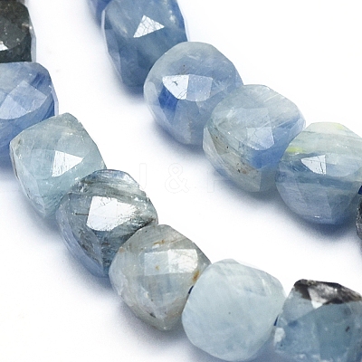 Natural Kyanite/Cyanite/Disthene Beads Strands G-D0003-B01-1