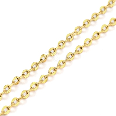 304 Stainless Steel Add a Bead Adjustable Texture Cable Chains Bracelets for Women BJEW-M307-01D-G-1