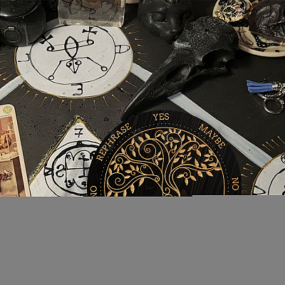 DIY Dowsing Divination Makign Kit DIY-GA0004-90D-1
