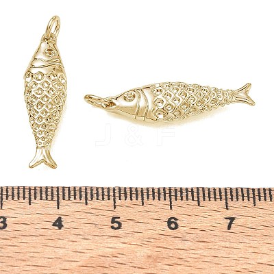 Brass Micro Pave Clear Cubic Zirconia Pendants CU-CBA01AA-28G-1