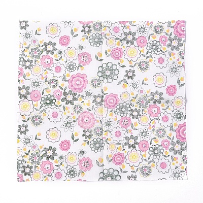 Printed Cotton Fabric AJEW-WH0021-62D-1