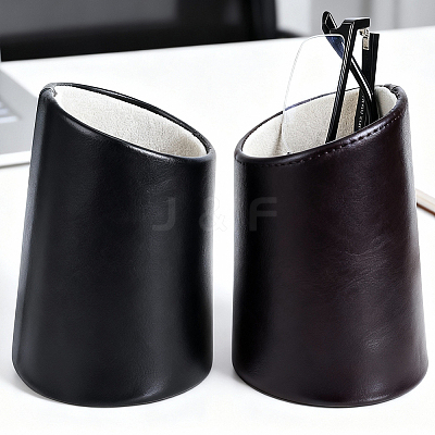 2Pcs 2 Styles PU Leather Eyeglasses Display Holder ODIS-CN0001-11-1