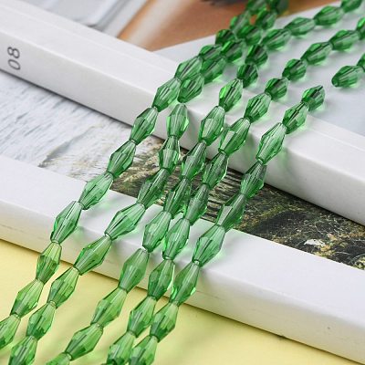 Transparent Glass Beads GLAA-P001-01A-02-1
