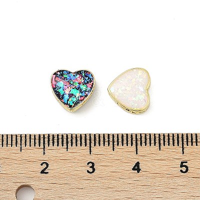 Rack Plating Brass Beads KK-Q020-05G-1