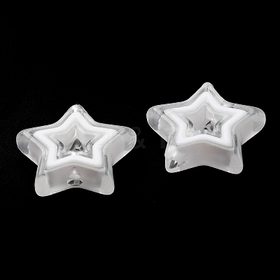 Acrylic Beads SACR-G033-02E-1