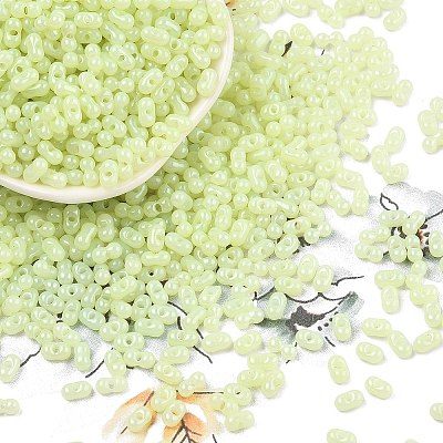 Baking Paint Glass Seed Beads SEED-L011-09A-21-1