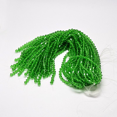 Transparent Glass Beads Strands EGLA-A039-T2mm-D03-1