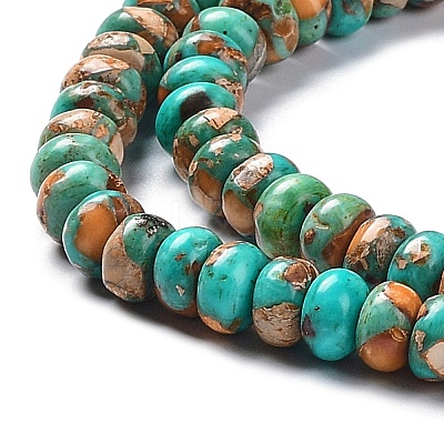 Synthetic Turquoise Beads Strands G-C034-02C-1