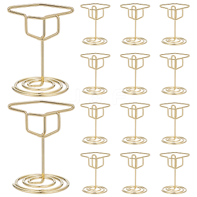 16Pcs Iron Name Card Holder AJEW-SP0004-67-1