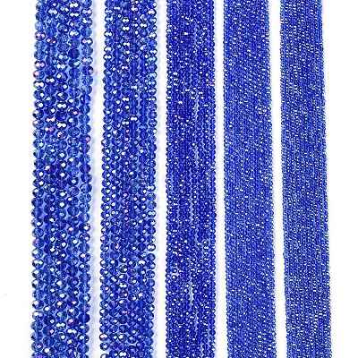 Electroplate Glass Beads Strands LS-EGLA-A044-T2mm-B31-1