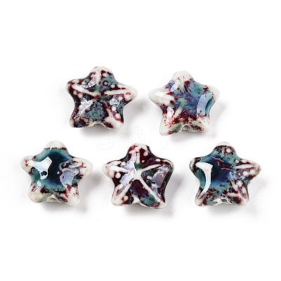 Handmade Porcelain Beads PORC-N008-09E-1