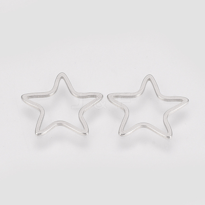 Tarnish Resistant 304 Stainless Steel Linking Ring STAS-S079-17B-1